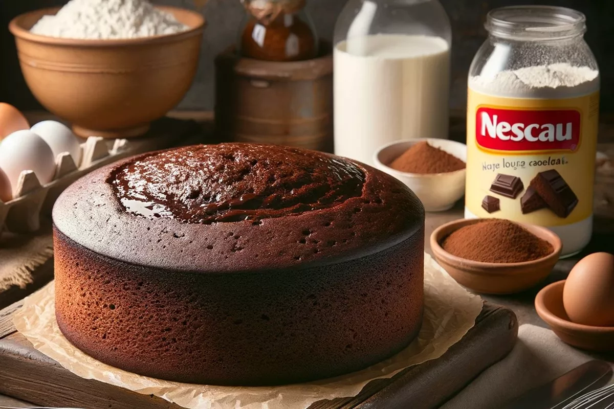 Como fazer bolo de chocolate com nescau